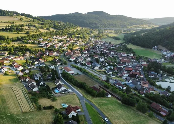 Belzesaltescheune Heuboden Rhoen Apartmán Riedenberg (Bavaria)