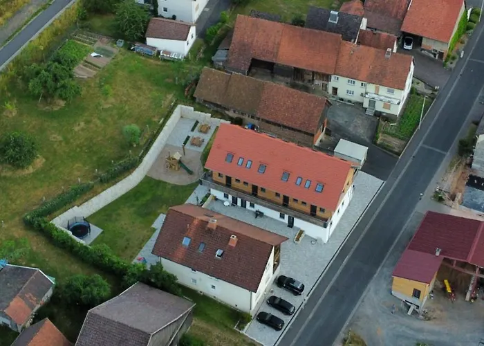 Apartmán Belzesaltescheune Heuboden Rhoen *